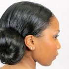 African American Bun Updo 2013 Pictures