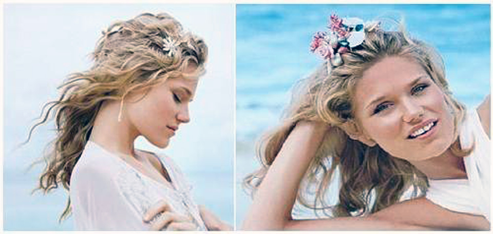 Beach Wedding Hairstyles Flowers Ideas