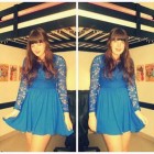 Blue Dress Outfit Lace Pictures Blue Dress Outfit Lace Pictures