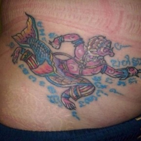 Colorful Sak Yant Buddhist Tattoo Ideas Pictures Colorful Sak Yant Buddhist Tattoo Ideas Pictures