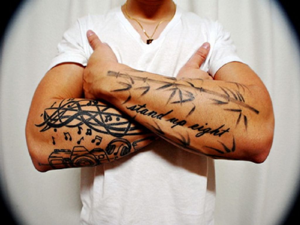 Cool Tribal Words Tattoo On Forearms Pictures Cool Tribal Words Tattoo On Forearms Pictures