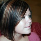 Dark Brown Hair With Highlights Underneath Pictures