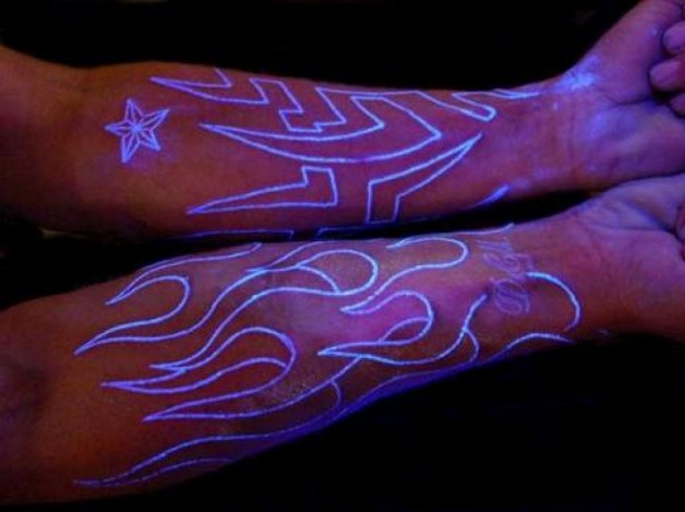 Extremely Bizarre UV Tattoos Design Extremely Bizarre UV Tattoos Design