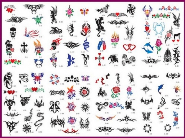 Fake Tattoos Design Stencils Fake Tattoos Design Stencils