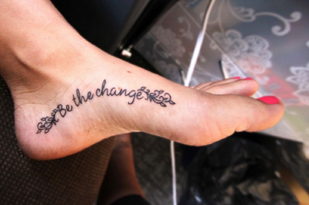 Foot Tattoo Quotes Ideas With Flower Pictures Foot Tattoo Quotes Ideas With Flower Pictures