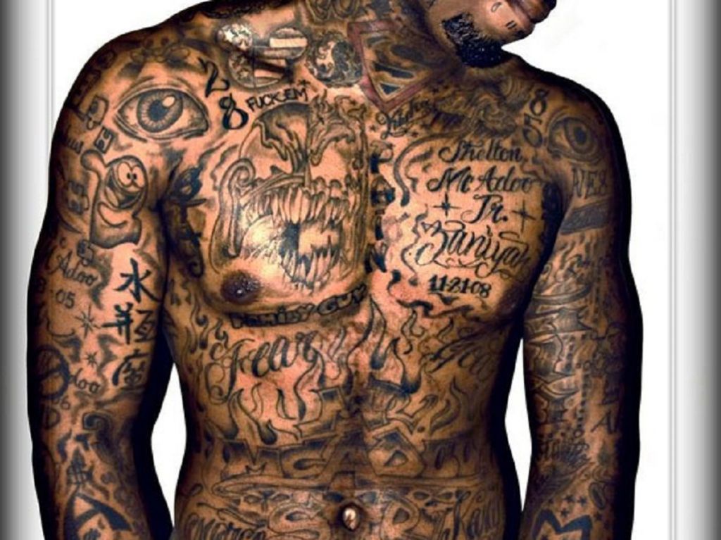 Full Frontal Torso And Hands Tatoo Painted In Blue Ink Pictures Full Frontal Torso And Hands Tatoo Painted In Blue Ink Pictures