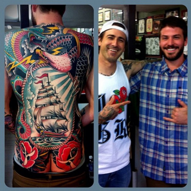 Hendricks Teams Tattoo Artist In California