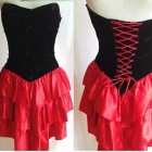 Red Corset Style Dress Black Pictures Red Corset Style Dress Black Pictures