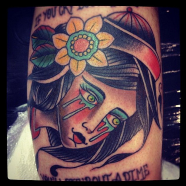 Sad Lady Design Best Tattoo Artists In London