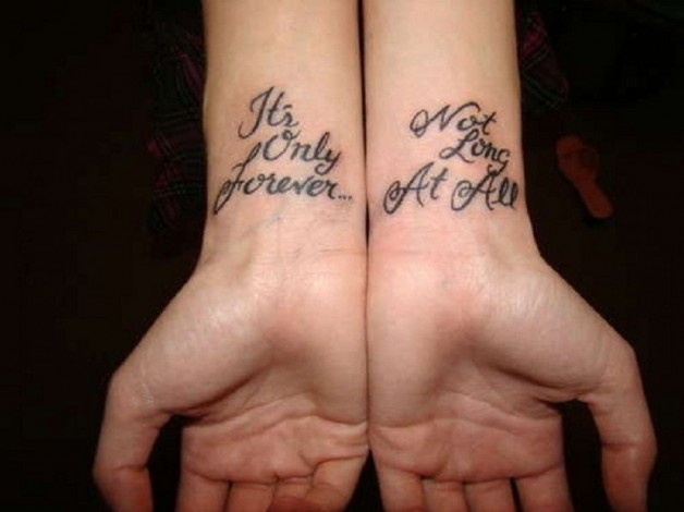 Short Wrist Tattoo Quotes Ideas Short Wrist Tattoo Quotes Ideas