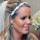Simple Beach Wedding Hairstyles With Veil Pictures