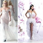 Under The Knee Sexy Wedding Dress 2013 Pictures