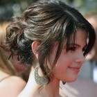 Updos For Long Hair With Bangs Selena Pictures