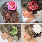 Wedding Hairstyle With Flowers Ideas Pictures Wedding Hairstyle With Flowers Ideas Pictures