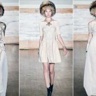 White And Gold Wedding Dresses Short Pictures White And Gold Wedding Dresses Short Pictures